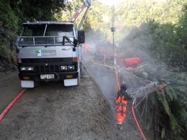 Drilling Of Anchors For Underslip Repair